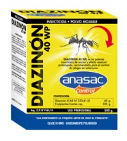 DIAZINON 40WP -CONTROL GARRAPATAS Y PULGAS