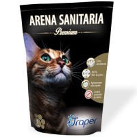 ARENA SANITARIA PREMIUM TRAPER PARA GATOS 5KG