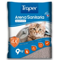 ARENA SANITARIA PARA GATOS TRAPER 9-KG