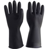 GUANTE LATEX NEGRO INDUSTRIAL