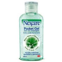 ALCOHOL GEL ALOE POCKET 60ML 3M NEXCARE